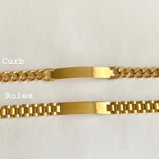 Thick ID- (Custom engraving)