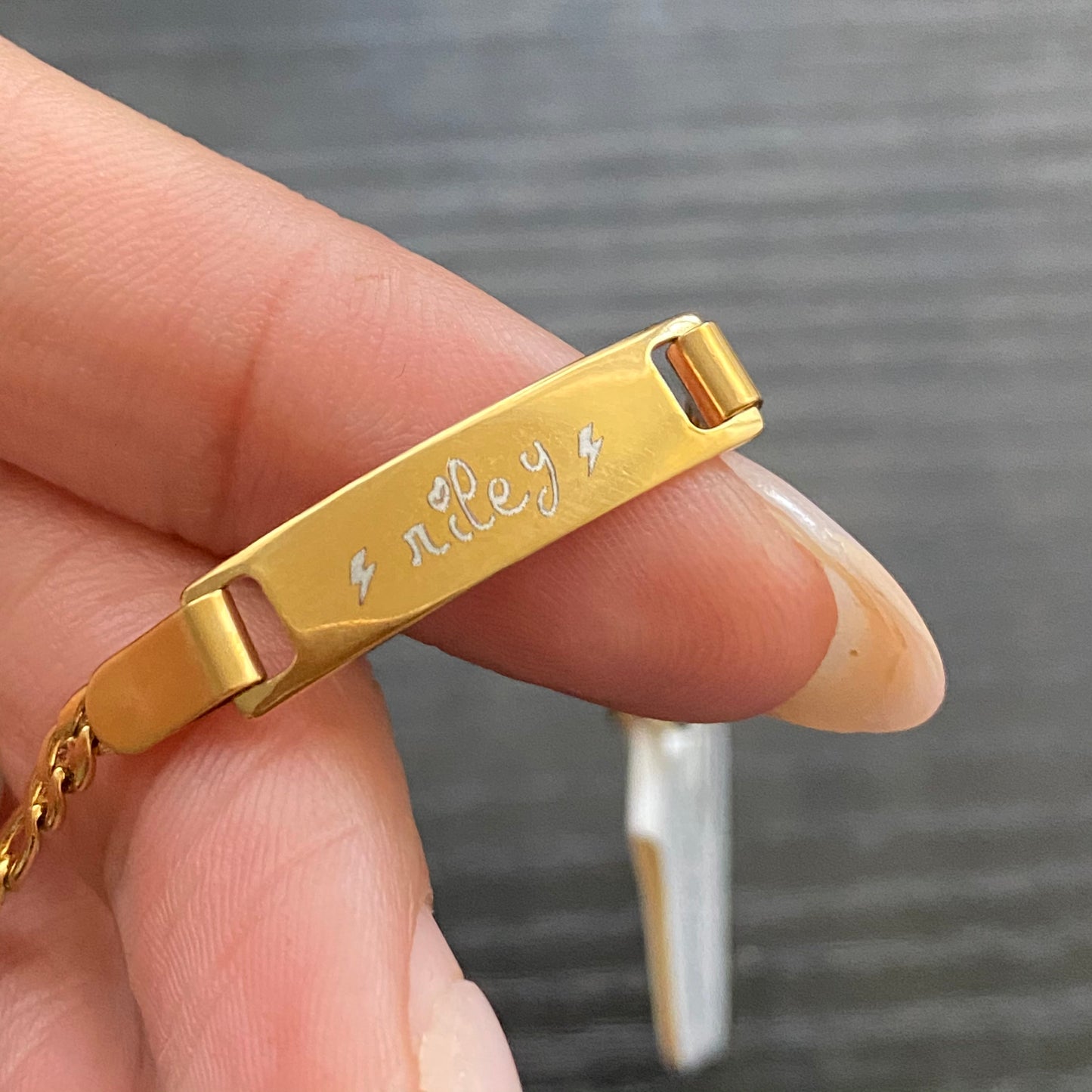 Mini ID- (Custom engraving)