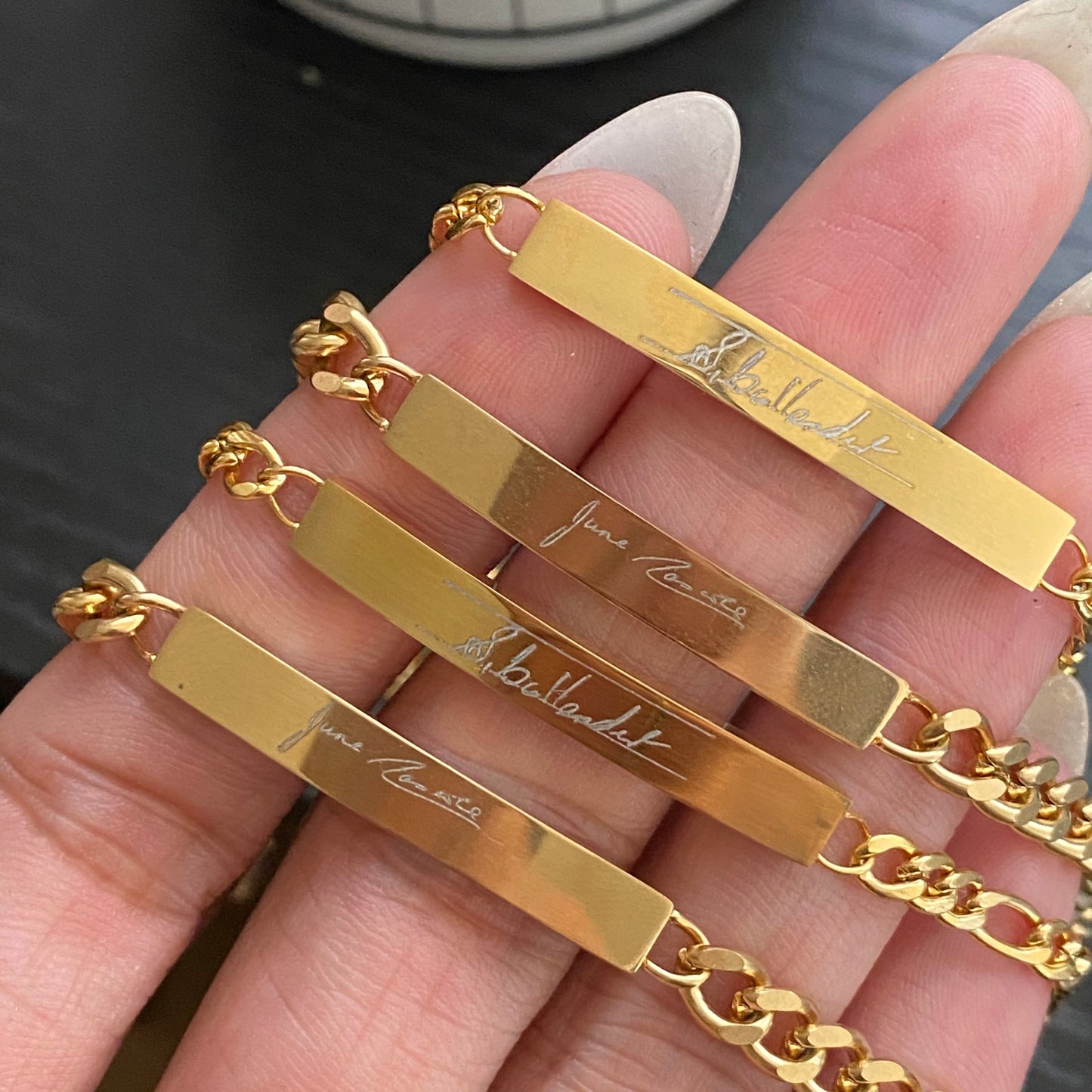 Thin ID- (Custom engraving)