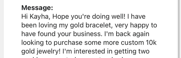 Customer review from customer