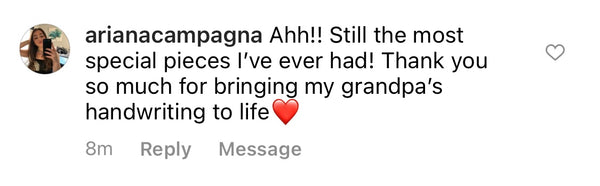 Customer review from customer