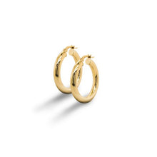 Load image into Gallery viewer, 10k 4mm Tube Hoops
