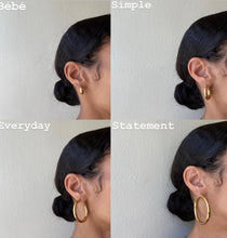 Load image into Gallery viewer, Sade hoops
