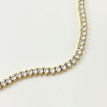 Load image into Gallery viewer, Crystal tennis necklace
