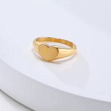Load image into Gallery viewer, Signature Signet Ring-(Custom engraving)
