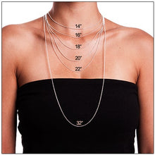 Load image into Gallery viewer, Crystal tennis necklace
